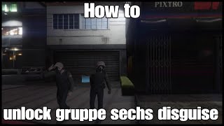 How to Unlock Gruppe sechs I GTAV Online Casino Heist Big Con Approach [upl. by Animsay]