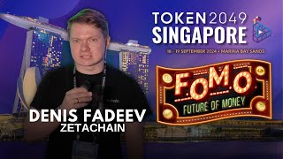 Denis Fadeev of Zetachain  Token 2049 Singapore [upl. by Anisor647]