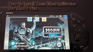 How To Install Mass Effect Infiltrator For The PS Vita  CFW 360 [upl. by Rodmann127]