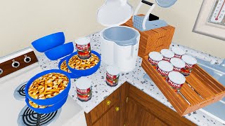 MAKING OWN POUTINE AND CANNED SYRUP  Mon Bazou 17  Radex [upl. by Aynna]