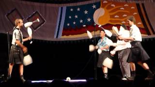 The Flying Karamazov Brothers at Oregon Country FairMOV [upl. by Aihsel642]