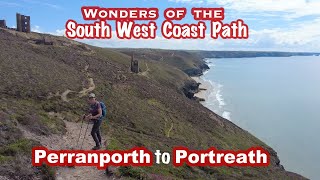 WONDERS of the SOUTH WEST COAST PATH  PERRANPORTH to PORTREATH [upl. by Aivek]