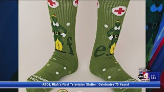 Red Cross teams up with ‘Elf’ giving donors exclusive socks [upl. by Neve]