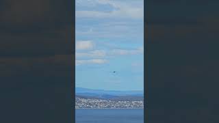 Fighter Jet Flying over Hobart with Audio  November 4th 2024 [upl. by Anolla]