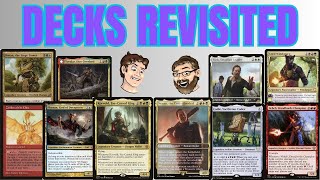 MTG Commander TEN DECK RECAP  Updates amp Changes  Piloting amp Strategy  Magic The Gathering EDH [upl. by Anwahsiek584]