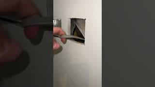 Up amp downlighting installation with no damage howto electrician diy [upl. by Peppard]