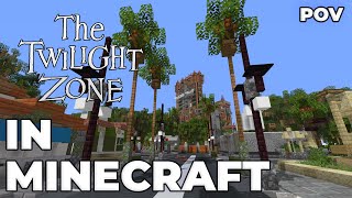 The Twilight Zone Tower Of Terror In Minecraft  Ride POV Disney World MCParks [upl. by Annwahsal842]