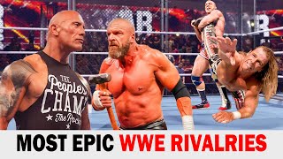 RANKED The 10 Most EPIC WWE Rivalries of ALL TIME [upl. by Ahseik376]