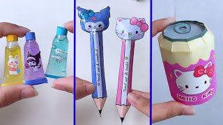 Paper craftEasy craft ideas miniature craft  how to make DIYschool projectTonni art and craft [upl. by Feerahs]