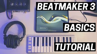 BEATMAKER 3 BASICS TUTORIAL  Learning Your iPad DAW [upl. by Niela212]