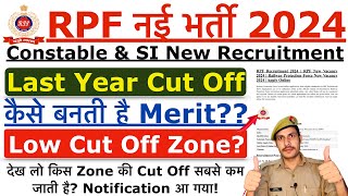 RPF Last Year Cut Off 2024  RPF Constable amp SI Previous Year Cut Off 2018  RPF New Vacancy 2024 [upl. by Anyrtak]