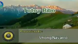 Totoy Bibo Karaoke SongVhong Navarro [upl. by Olemrac656]