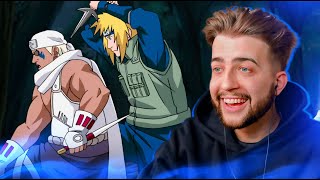 MINATO VS KILLER BEE amp RAIKAGE Naruto Shippuden Episode 282283 Reaction [upl. by Caspar451]