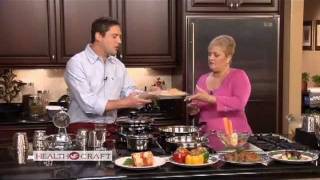 Waterless Cooking Demonstration Health Craft Waterless Cookware Made in USA [upl. by Hnib]