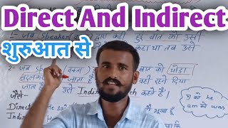 Direct and indirect speechNarrationDirect SpeechIndirect speechenglish grammar Narration [upl. by Granger]