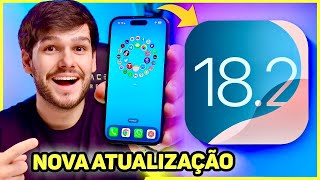 NOVA ATUALIZAÇÃO iOS 182  QUAIS SÃO AS NOVIDADES [upl. by Ydnir]