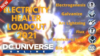 DCUO  Updated Electric Healing LOADOUT 2021 [upl. by Kaine425]