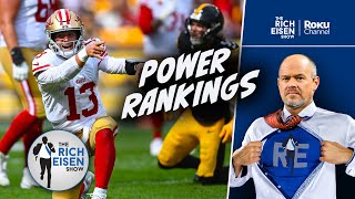 Rich Eisen Reveals His Always Controversial NFL Power Rankings for Week 2  The Rich Eisen Show [upl. by Ursala825]