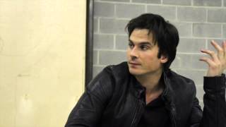 The Vampire Diaries Ian Somerhalder Talks Delena in Season 6 [upl. by Reiniar]