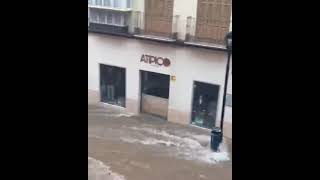 Inondation à Malaga  Espagne [upl. by Cornwall]