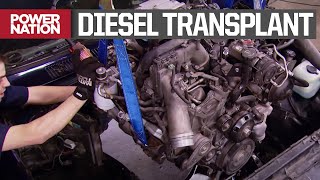 Swapping A Chevy 1500s Stock V8 For A 66 Duramax Diesel  Truck Tech S2 E3 [upl. by Carol]