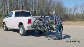 Elevate Outdoor Deluxe Steel Hitch Bike Rack – 3 Bike [upl. by Ahsinahs774]