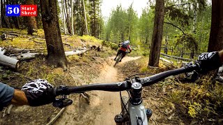 The PERFECT mountain bike trail 🇺🇸 50 STATE SHRED COLORADO [upl. by Ole762]