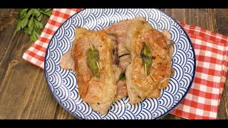 Saltimbocca alla romana la ricetta per farli in modo perfetto [upl. by Odell]