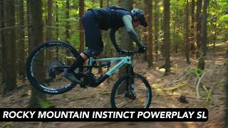 Rocky Mountain Instinct Powerplay SL  New light eMTB [upl. by Cynthie744]