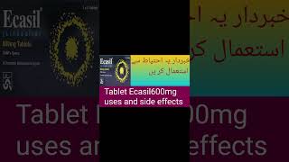 ecasil tablet600mg300mg useslinezolid tabletacute bacterial infection treatment DRNadeem [upl. by Aerbma980]