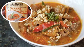 Thai Panang Curry Paste by Mae Pranom  Awesomely Delicious Restaurant Quality Recipe 4K ASMR [upl. by Nerred]