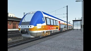 Train Simulator 2019 test de lAGC V4 entre La Rochelle et Niort [upl. by Bedad]