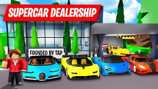 I Started a SUPERCAR DEALERSHIP in Brookhaven RP [upl. by Ragland92]