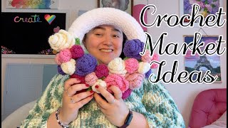 CROCHET MARKET 2024 What I Plan to Make [upl. by Aloisia]