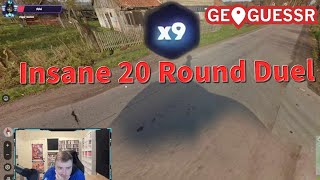 I Played A 20 Round NM Duel on GeoGuessr [upl. by Elisabetta]