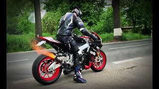 Aprilia RSV4 Factory  SC Project CRT sound exhaust rev [upl. by Anitac]