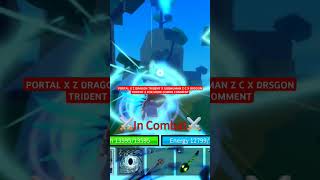 Best Portal Dragon Trident Combo Ever combos portal bloxfruits roblox dragontrident [upl. by Witkin]