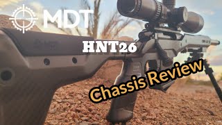 MDT HNT26 Chassis Review  Light weight hunting setup NRL Hunter Series [upl. by Einoj]