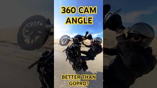 Insta 360 is solid for solo riding 3rd person angle motorcycle motovlog [upl. by Aytak]