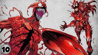 Top 10 Characters That Wore The Carnage Symbiote [upl. by Rudyard]