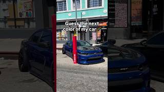 I’m rewrapping my car👀🌈 srt scatpack dodge wrap paintisdead vinyl [upl. by Ynobe249]