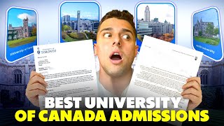 How to get into the BEST UNIVERSITY of CANADA  Rotman [upl. by Inafit]