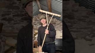 Rake Making handtools countrycrafts traditional handtools rake handmade woodwork ireland [upl. by Down]