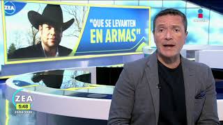 Diputado Marco Flores convocará a levantarse en armas en Zacatecas  Noticias con Francisco Zea [upl. by Anivid911]