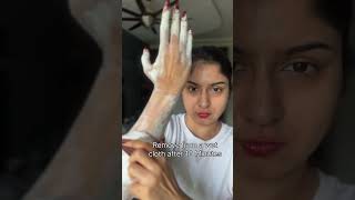 Herbal Hair Removal Wax Powder Review 😳 makeup glambydivya trending bodyhair [upl. by Vokay951]