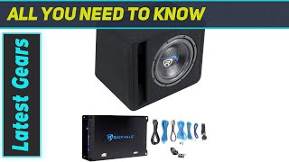 Rockville SK510 PACKAGE 10quot 1200w Loaded K5 Car Subwoofer EnclosureDB11 Amp  Unleash [upl. by Danforth]