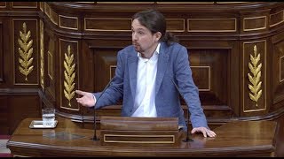 Pablo Iglesias quotEspaña es mejor que este Parlamentoquot [upl. by Azenav]