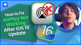 How To Fix AirPlay Not Working After iOS 16 Update [upl. by Yelime]