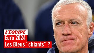 Euro 2024  Léquipe de France toujours quotchiantequot à regarder jouer [upl. by Ula25]