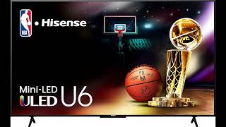 Hisense 65U6N 65Inch MiniLED ULED 4K UHD Google Smart TV Review 2024 [upl. by Nwahsek825]